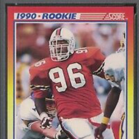 1990 SCORE RC #299 CORTEZ KENNEDY HOF SEAHAWKS GEM MINT ROOKIE NFL - Picture 1 of 4